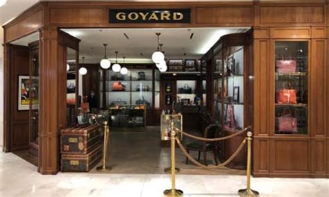 goyard au printemps haussmann|maison goyard boutique.